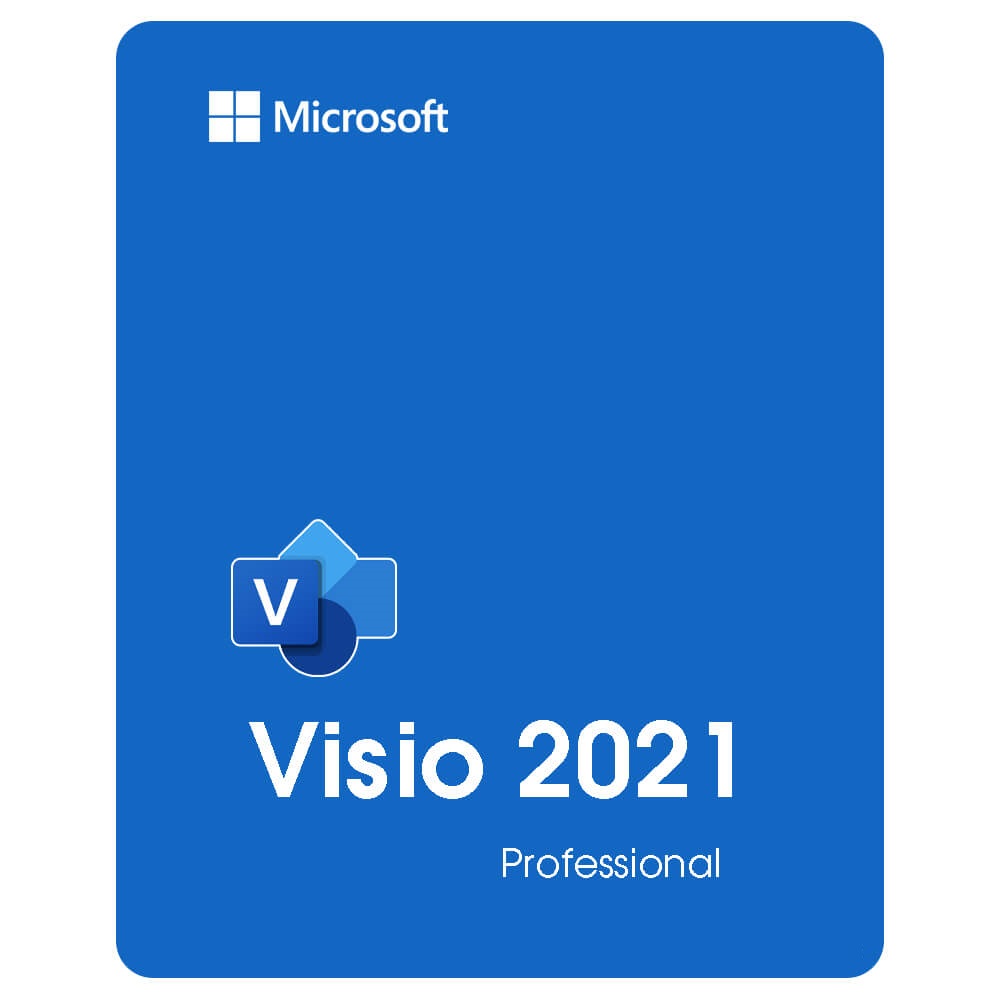 Microsoft Visio Professional 2021 Activation Online 1 PC | DIGI 24